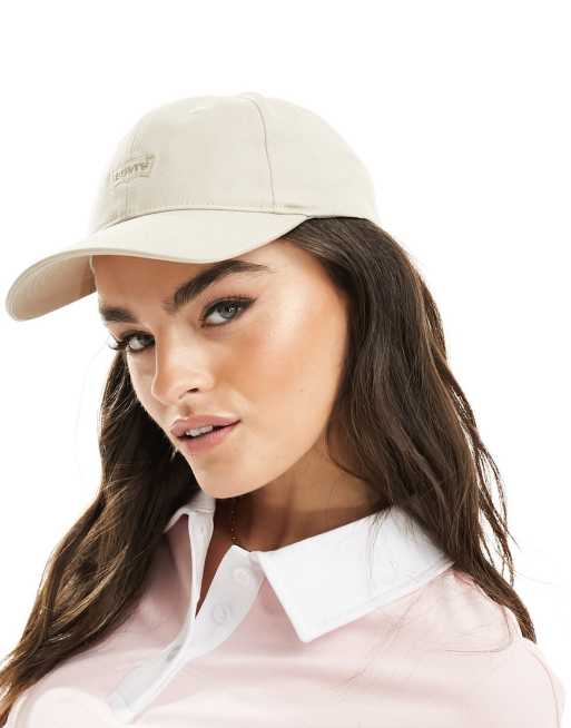 Levi's – Gräddvit keps med logga