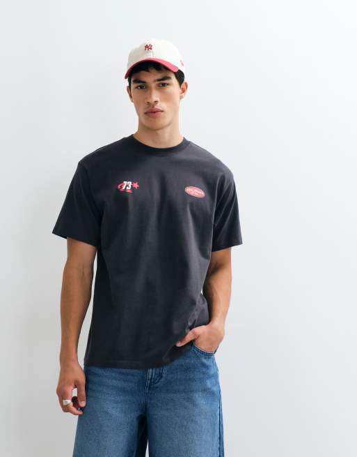 Levi's grafisk relaxed T-shirt i sort, 3 af 5