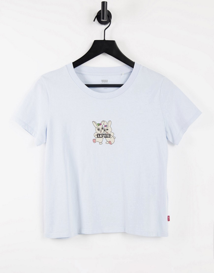 Levi's graphic baby t-shirt in blue