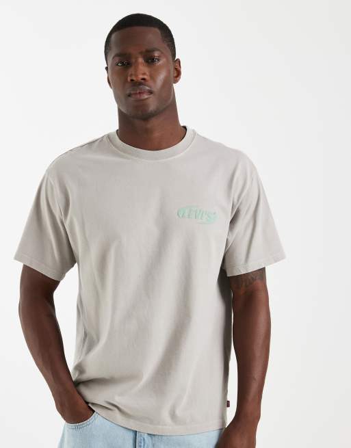 Levi's graphic back print t-shirt in grey, 2 of 5