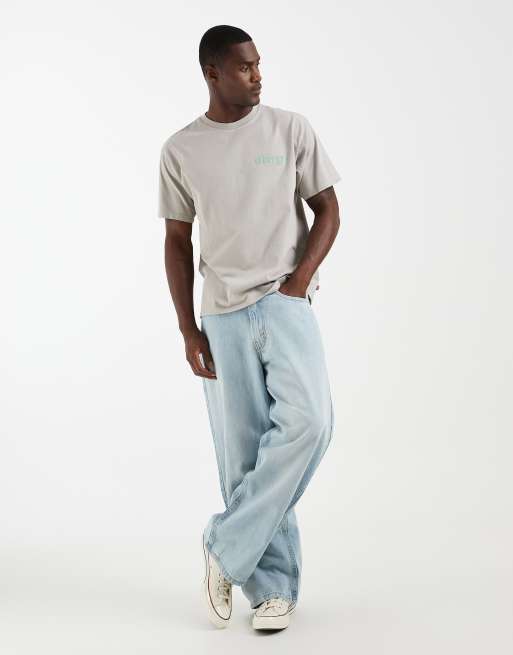 Levi's graphic back print t-shirt in grey, 3 of 5