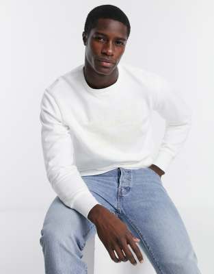 levi's white crew neck