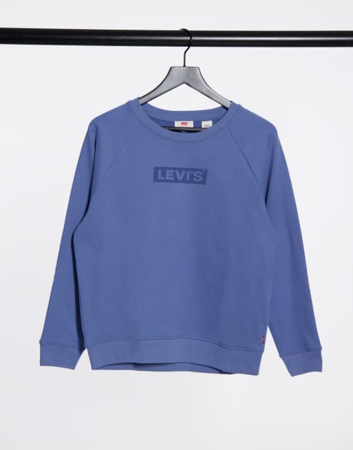 Levis blue hot sale sweatshirt