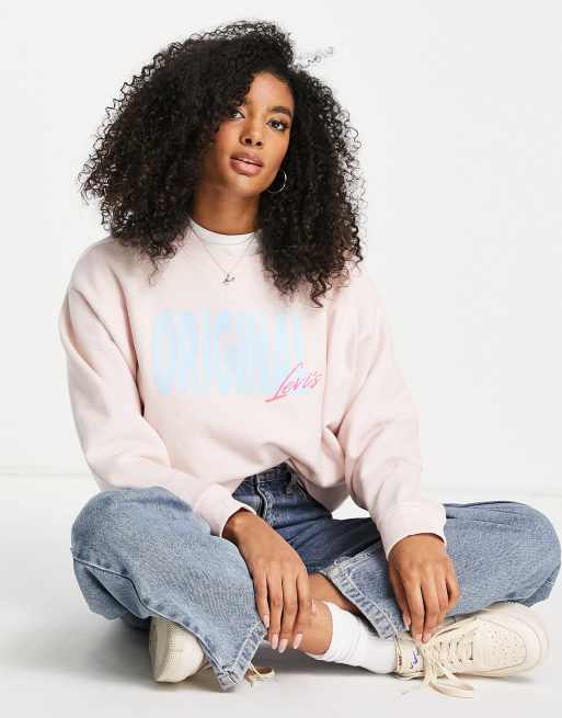 Levi's diana best sale crew sweatshirt