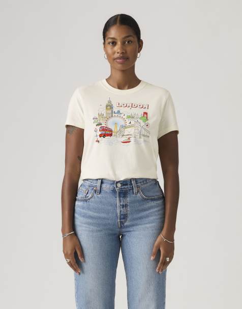 Levi's Graphic favorite tee in white - view 1