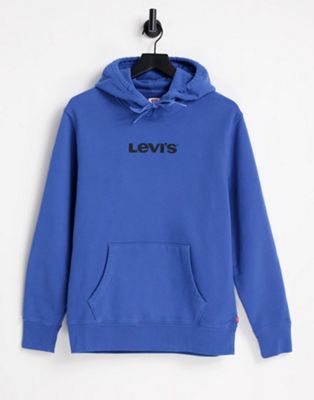 Levi's graphic hoodie in blue