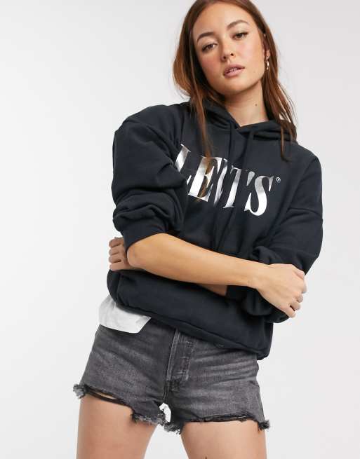 Levi's graphic oversized outlet hoodie