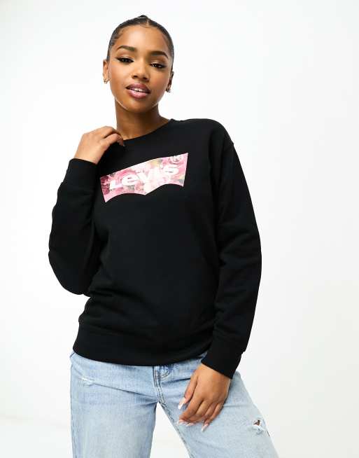 Levis shop black sweatshirt