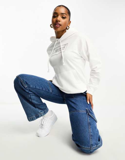 Graphic oversized on sale hoodie levis