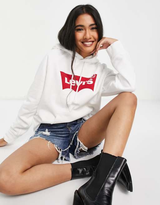 Levi's graphic hot sale sport hoodie