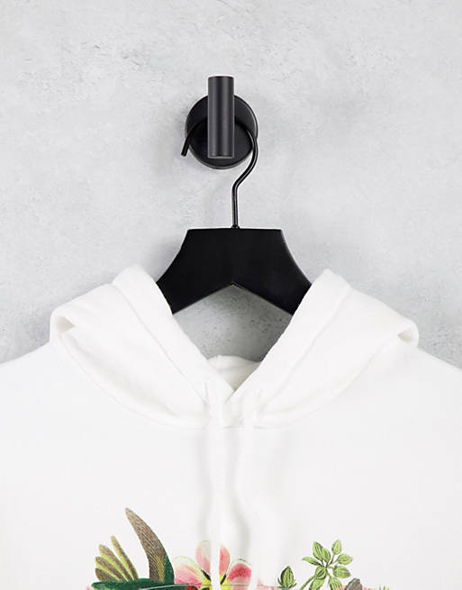 Levi's graphic standard hoodie with batwing fill in white
