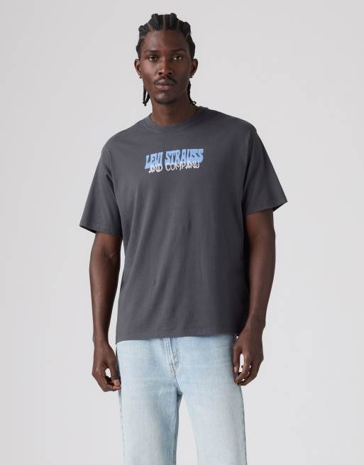 Levi's Graphic vintage fit t-shirt in grey