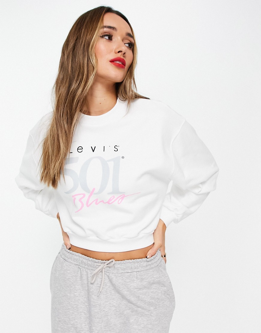 Levi's Graphic Vintage sweatshirt in white
