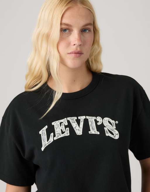 Levi's Graphic vintage tee in black, 3 of 4