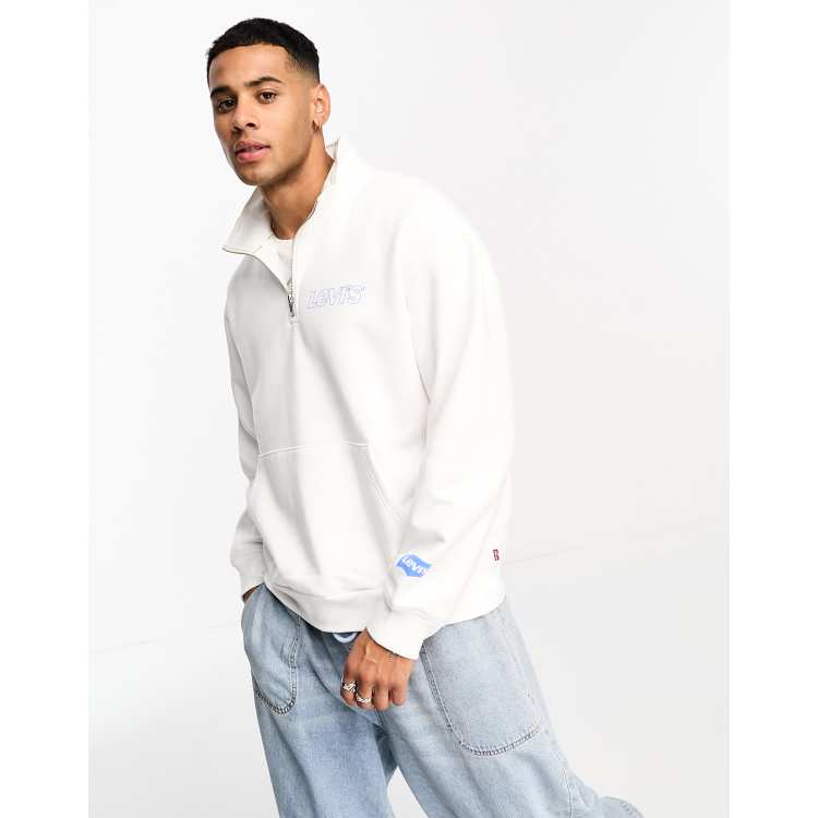 Levi deals jumper white