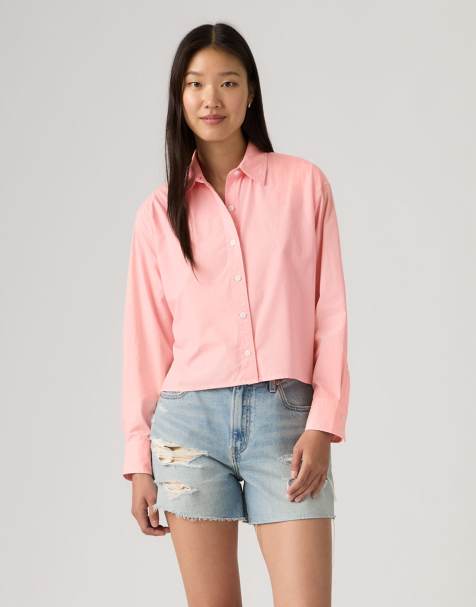 Levi's - Harlie - Camicia corta rosa - view 1