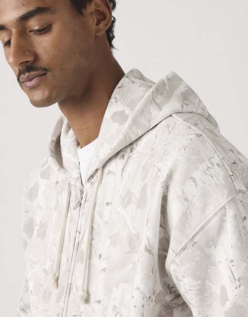 Levi's - Hayes - Hoodie met rechte pasvorm en rits in neutraal, 3 van 4