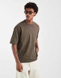 Levi's heavyweight relaxed t-shirt in khaki