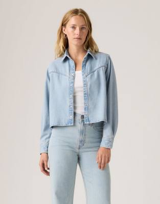 Levi's - Hemdjacke in Blau