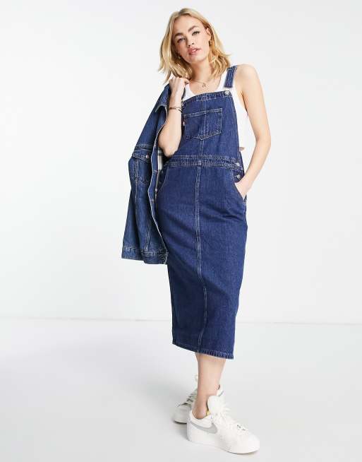 Levis overall shop dress