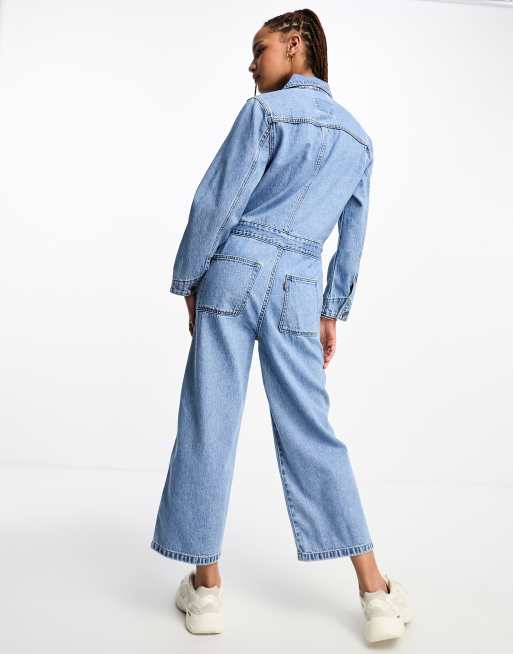 Combinaison femme en jean levis shop