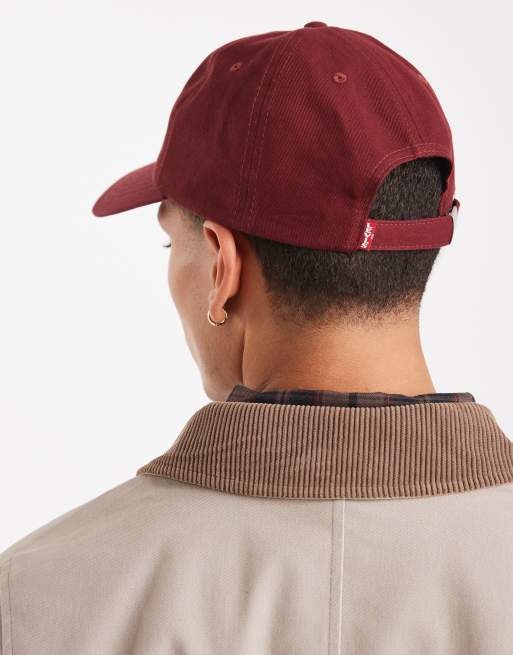 Levi's – Heritage – Czerwona luźna czapka z daszkiem o fasonie dad, 3 z 3