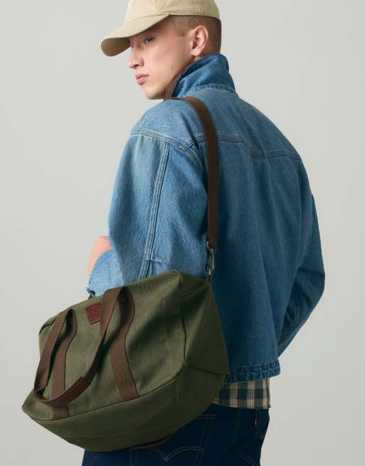 Levi's Heritage duffel bag in green, 3 of 4