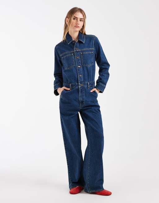 Levi's - Heritage - Mono largo azul