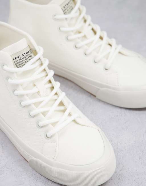 Levi's high top clearance canvas shoes