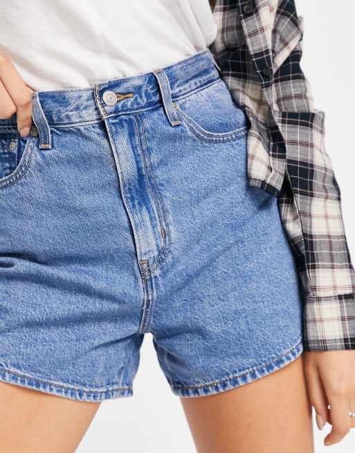 High Loose Women's Shorts - Medium Wash