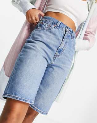 High Loose Women's Shorts - Medium Wash