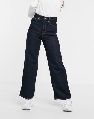 loose straight leg jeans