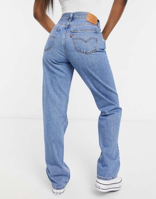 Levi's mid waist clearance jeans