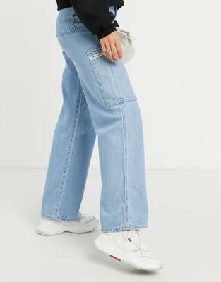 levi's utility high loose jeans