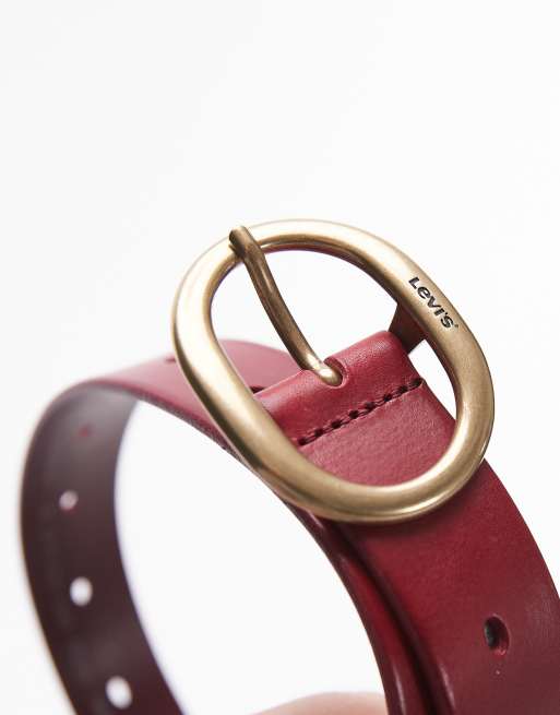 Red gold belt deals