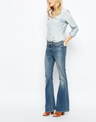 Levis High Rise Flare Jeans | ASOS