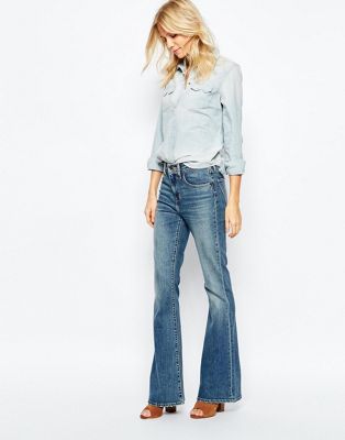jeans flare levis