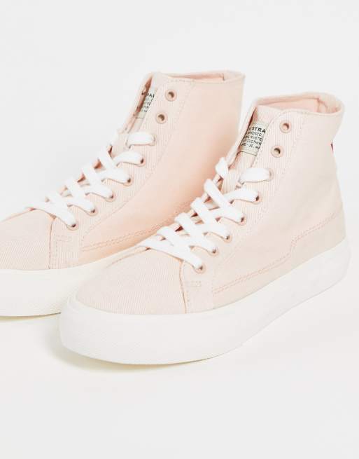 Pink high best sale top trainers