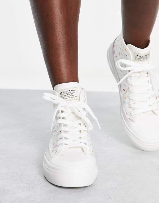 Levi's high on sale top sneakers