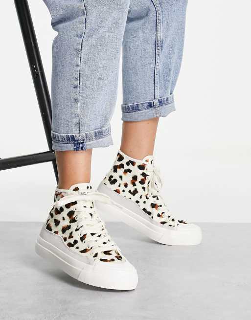 Levi's high tops in leopard print | ASOS