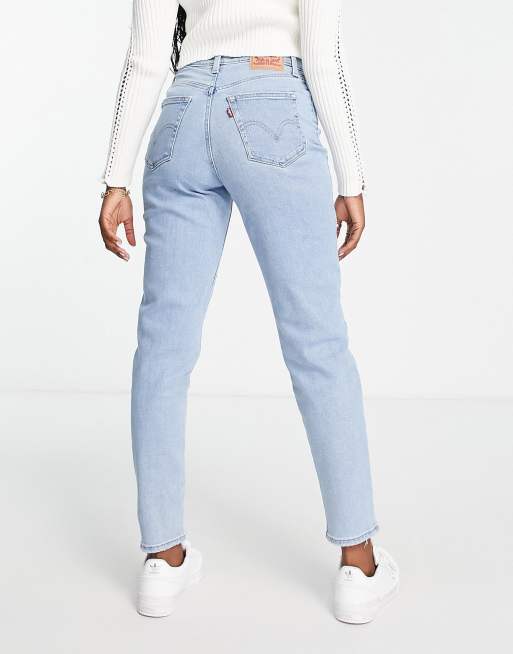 LEVI'S Distressed Mom Jeans