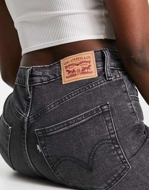 Levi's wedgie shop coal black