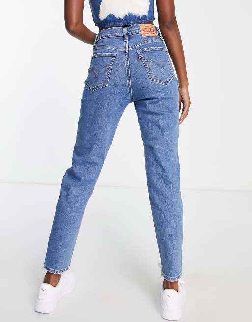 Levi's 80's Worn In Mom Jeans - High-Waisted Jeans - Medium Wash - Lulus