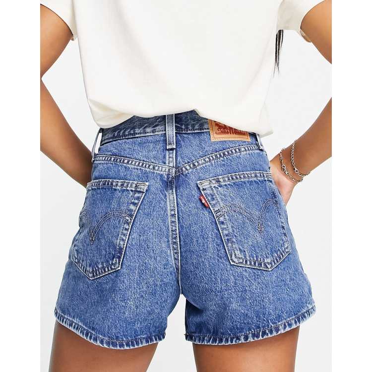 Levi's high rise denim on sale shorts