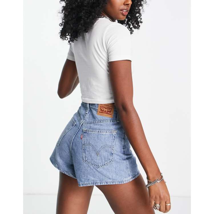 Buy Levi's® Amazing High Waisted Mom Shorts from the Next UK