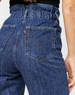 levis high waisted jeans