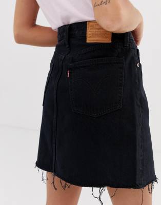 black denim skirt asos