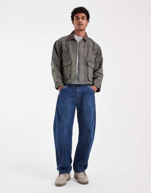 Levi's Hilltop kurtka jeansowa w kolorze khaki, 6 z 6