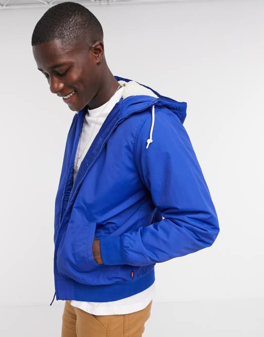 Levi's hooded bomber deals jacket