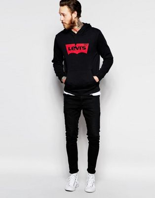 levis black sweatshirt